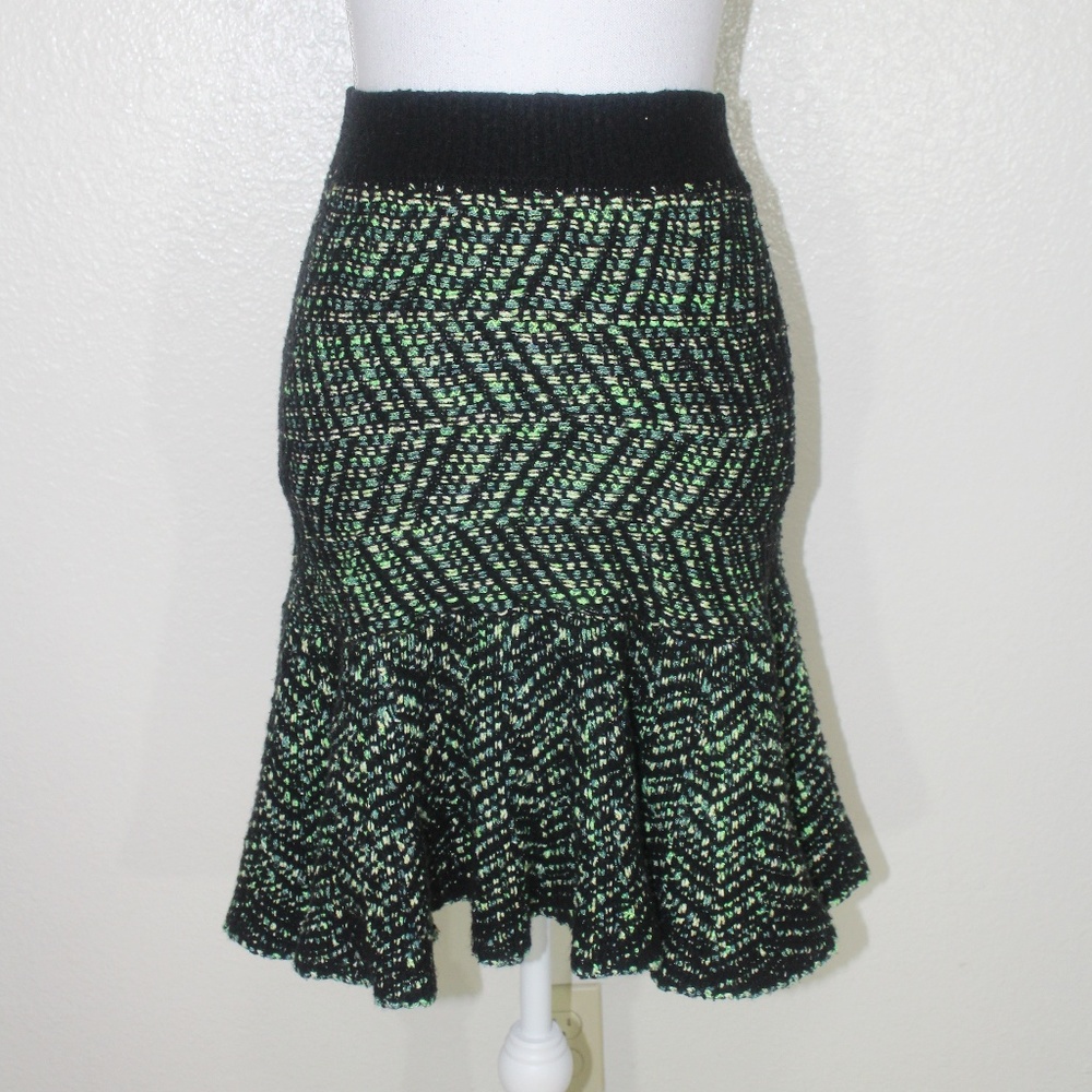 Moth Anthropologie Fit & Flare Sweater Skirt
